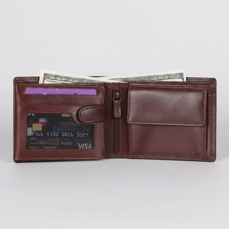 MET Men’s Bi-Fold Flip Coin Wallet-3