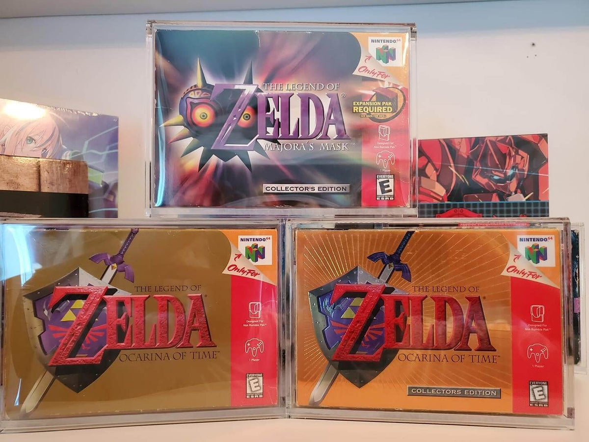 EVORETRO Acrylic Display Protector for SNES Games and N64 Game Box - Pack of 2-13