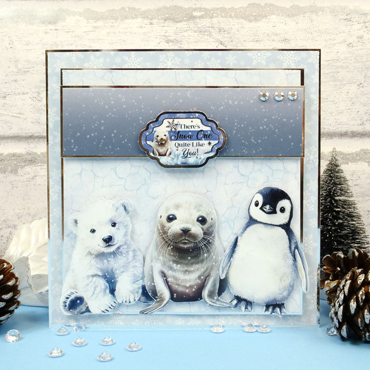 Snow Adorable 8" x 8" Paper Pad-7