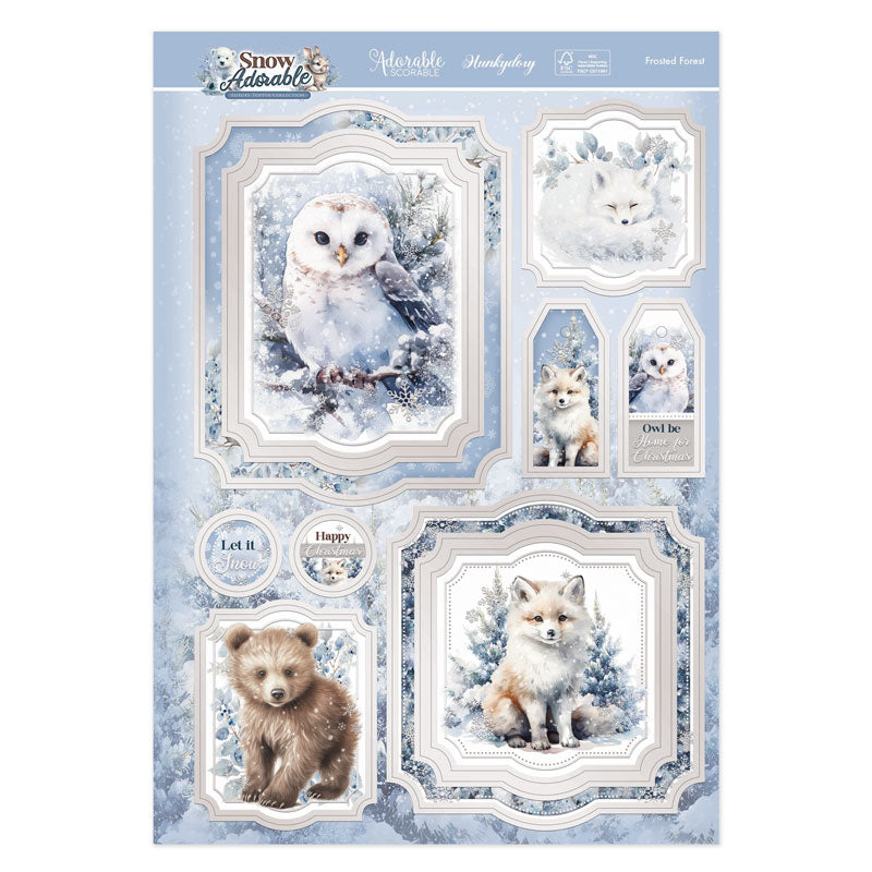 Frosted Forest Luxury Topper Set-2