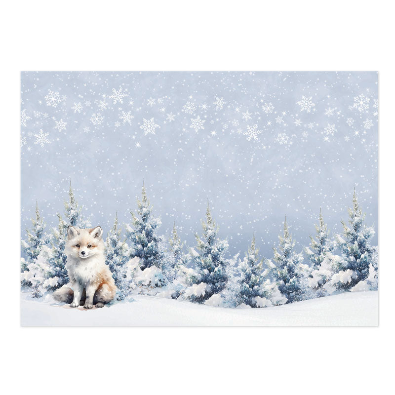 Frosted Forest Luxury Topper Set-4