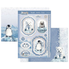 Snowy Scenes Luxury Topper Set-1