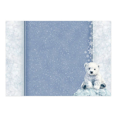 Snowy Scenes Luxury Topper Set-3