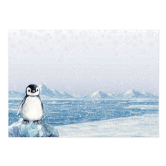 Snowy Scenes Luxury Topper Set-4