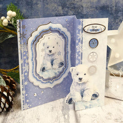 Snowy Scenes Luxury Topper Set-8