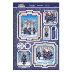Greetings Of The Season Luxury Topper Set-2