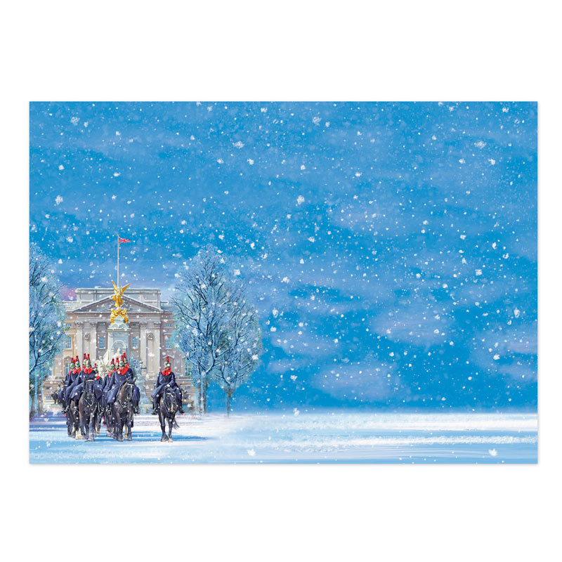 Greetings Of The Season Luxury Topper Set-4