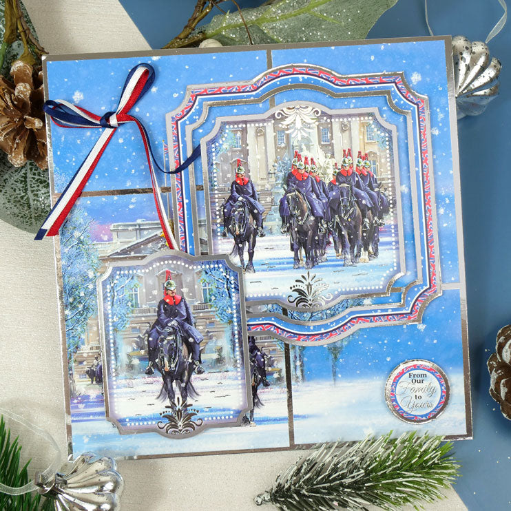 Greetings Of The Season Luxury Topper Set-5