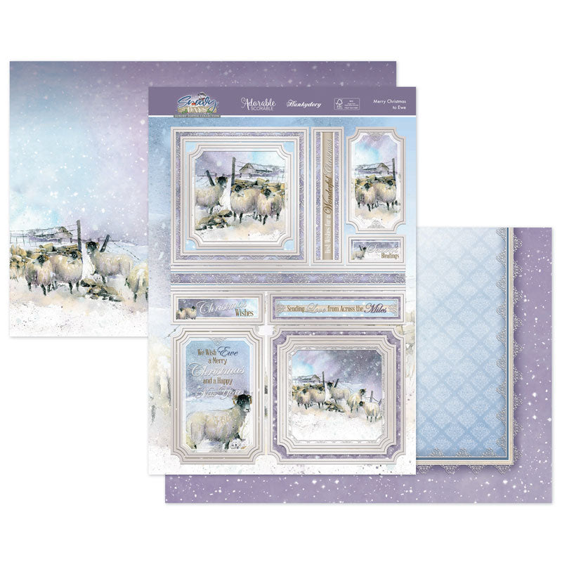 Merry Christmas To Ewe Luxury Topper Set-1