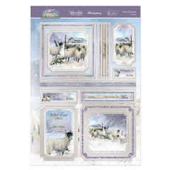 Merry Christmas To Ewe Luxury Topper Set-2