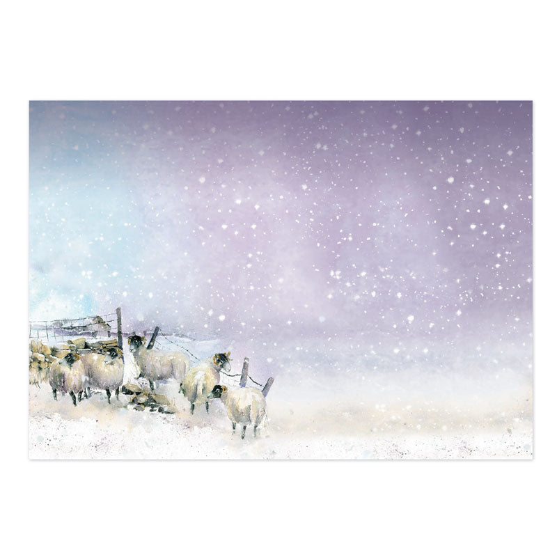 Merry Christmas To Ewe Luxury Topper Set-4