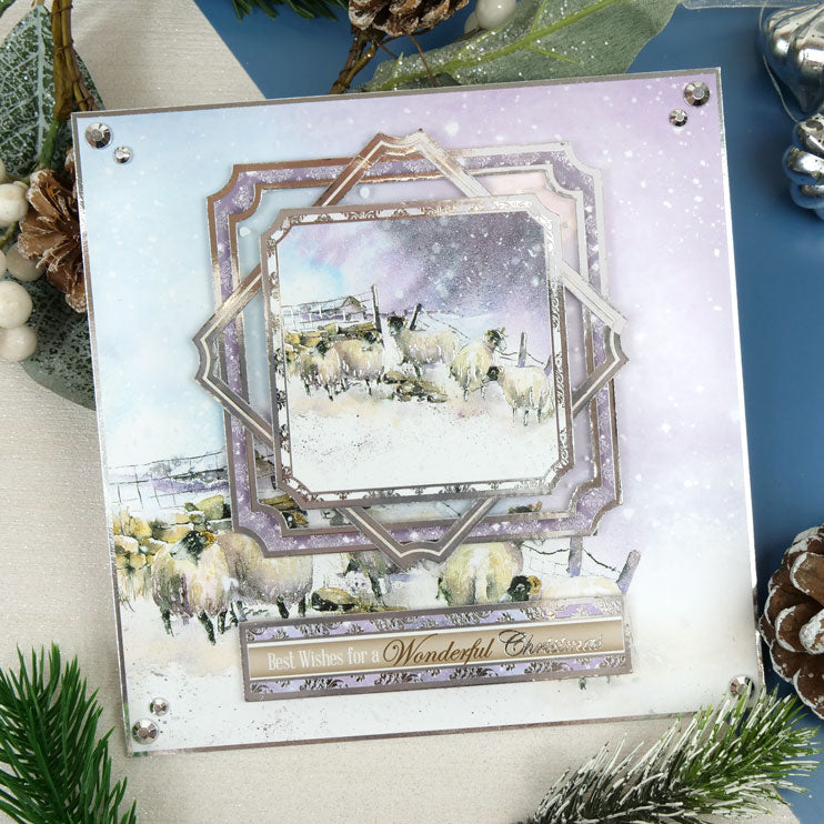 Merry Christmas To Ewe Luxury Topper Set-5