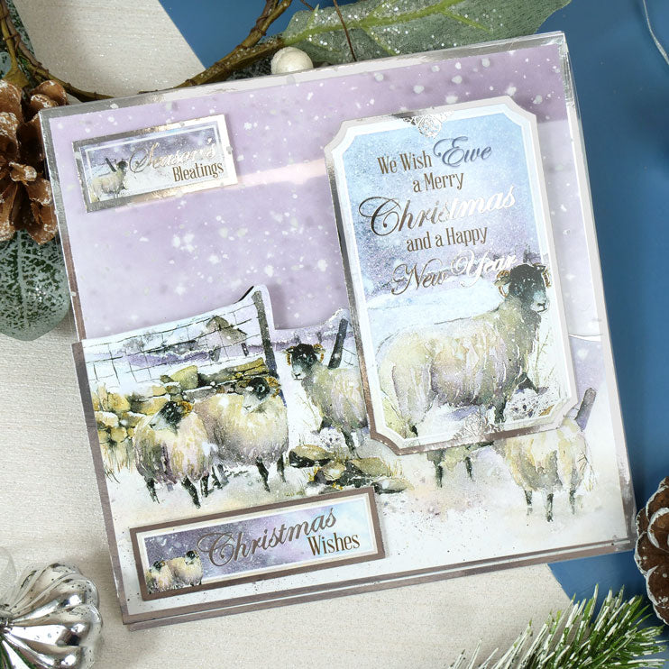 Merry Christmas To Ewe Luxury Topper Set-6