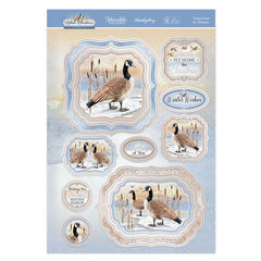 Flying Home For Christmas Luxury Topper Set-2