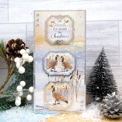 Flying Home For Christmas Luxury Topper Set-5