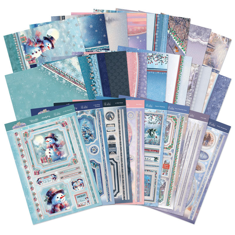 Collection de toppers de luxe Let it Snow-1