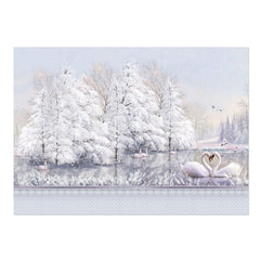 Set de adornos de lujo El lago de los cisnes-4