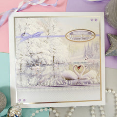 Set de adornos de lujo El lago de los cisnes-5
