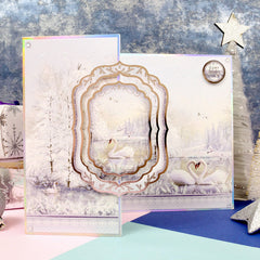 Set de adornos de lujo El lago de los cisnes-8