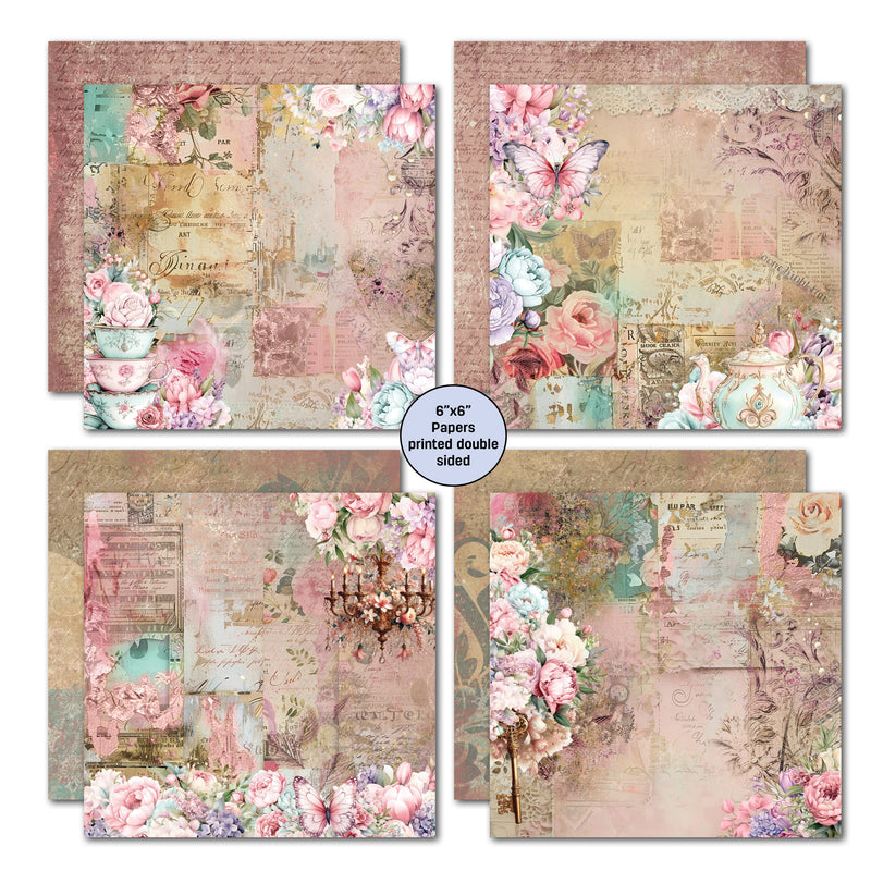 3Quarter Designs Positivi-Tea 6x6 Paper Pack-2