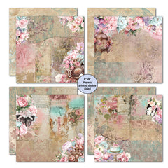 3Quarter Designs Positivi-Tea 8x8 Paper Pack-3