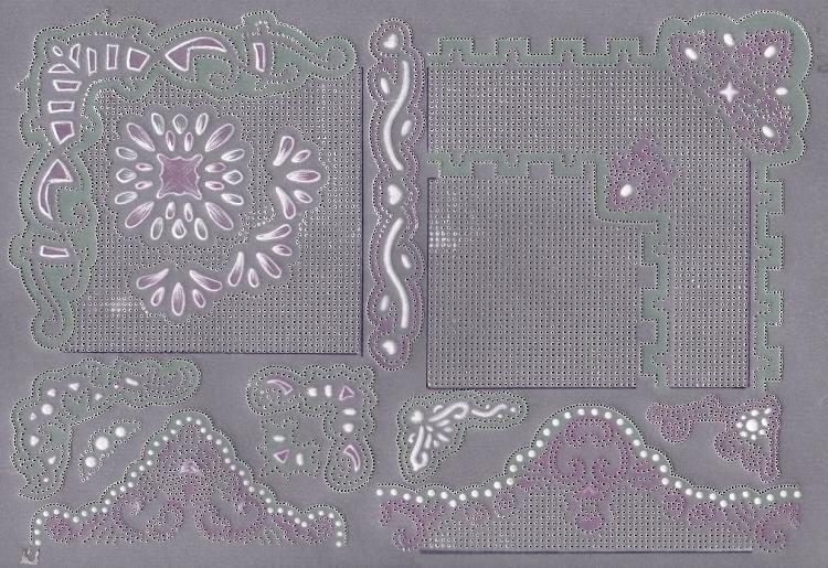 Ecstasy Crafts Exclusive Templates Large -Corners and Edges-2