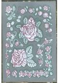 Ecstasy Crafts Exclusive Templates Large -Roses-2