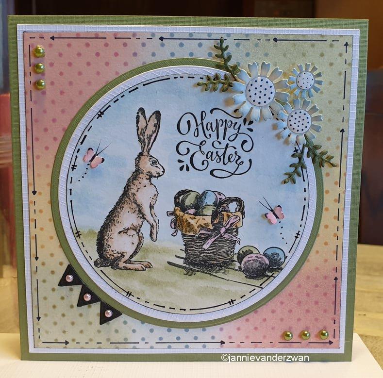 Clear Stamp Spring Easter Eggs-2