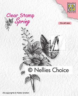 Clear Stamp Spring Butterfly-1