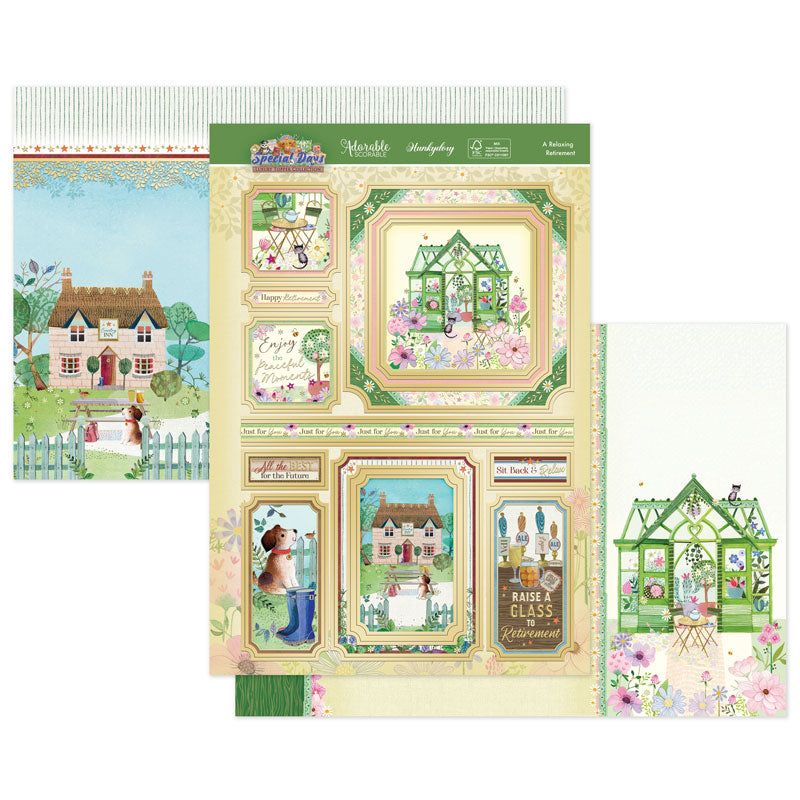 A Relaxing Retirement Luxury Topper Set-1