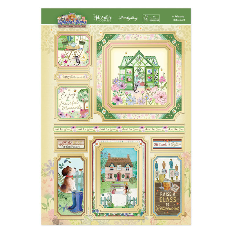 A Relaxing Retirement Luxury Topper Set-2