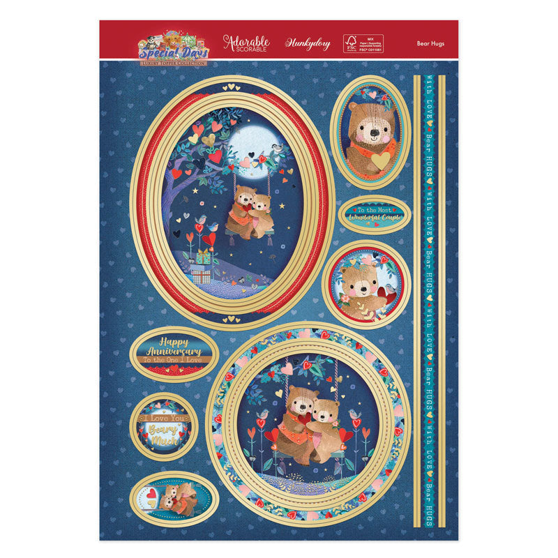 Bear Hugs Luxury Topper Set-2