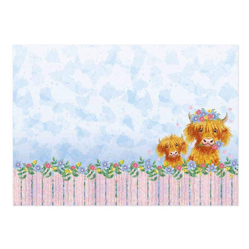 Happy Moo-ther's Day Luxury Topper Set-4