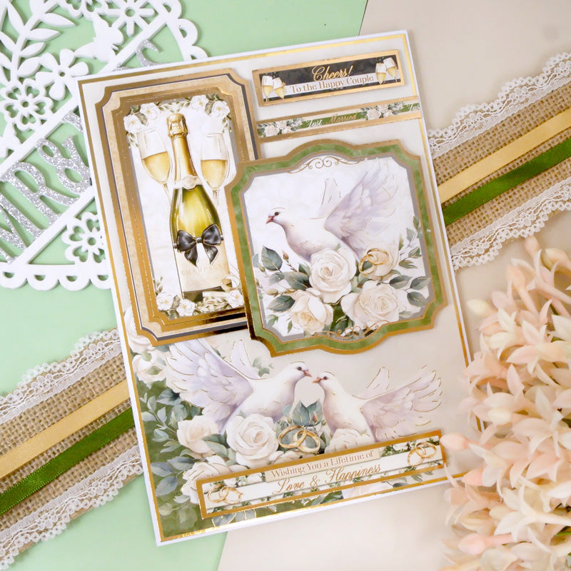 Wedding Day Wishes Luxury Topper Set-5