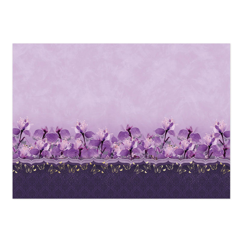 When Butterflies Appear Luxury Topper Set-3