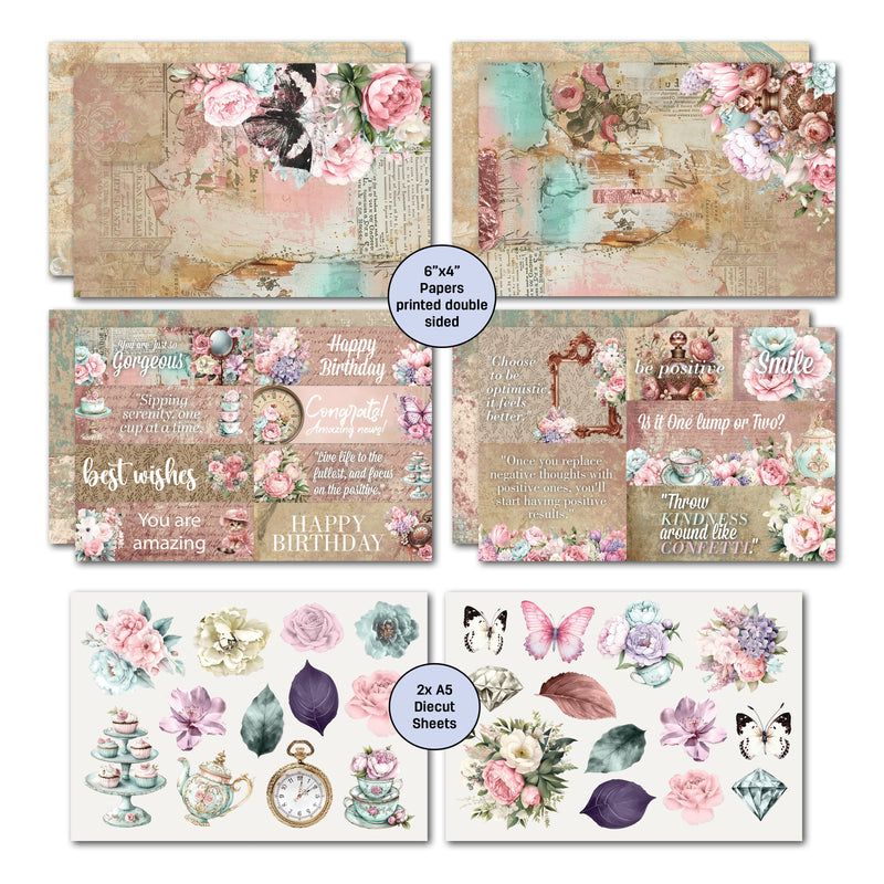 3Quarter Designs Positivi-Tea 6x4 Card Pack-5