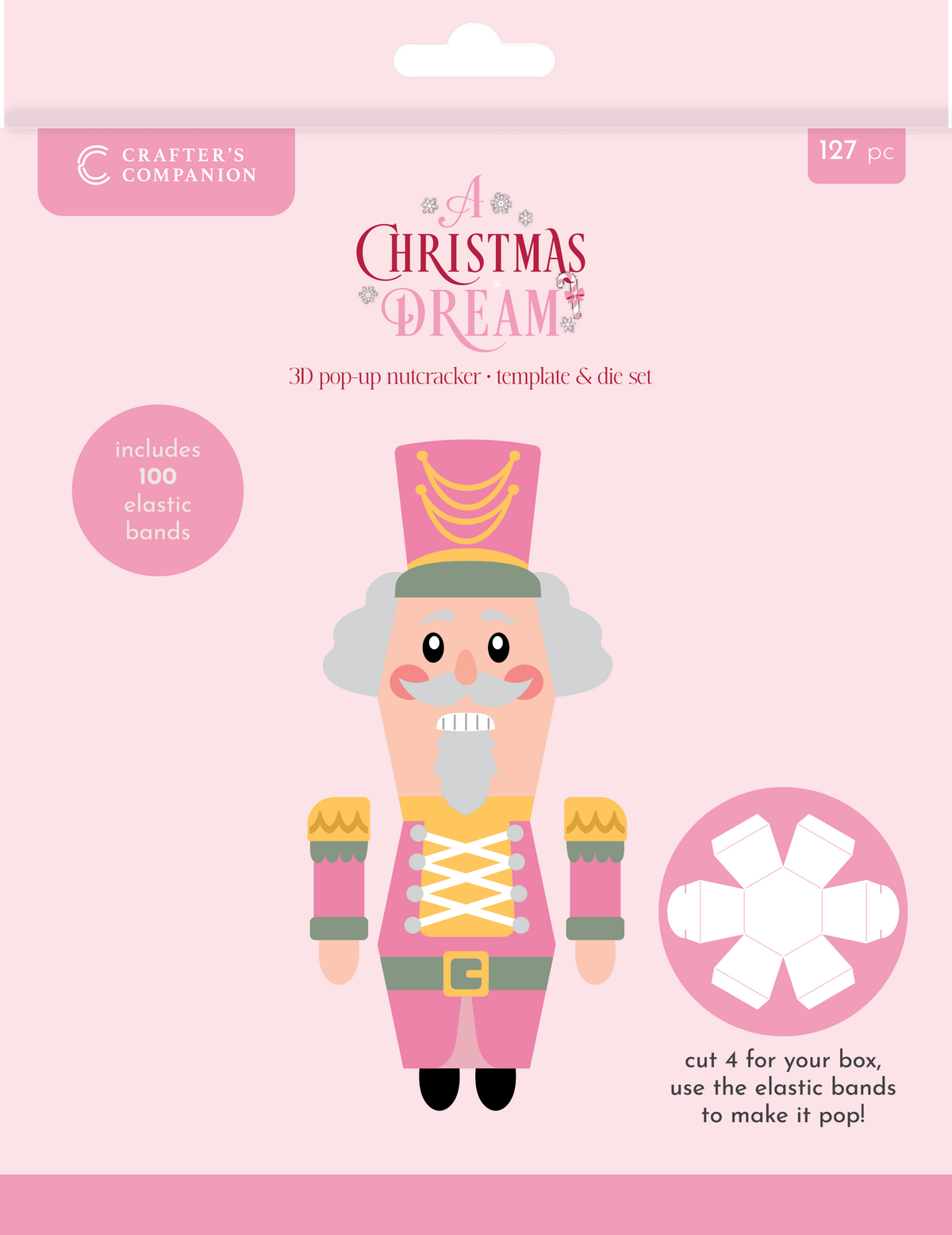 Sara Signature A Christmas Dream Die and Stencil - 3D Pop-Up Nutcracker-1