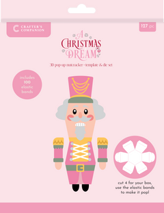 Sara Signature A Christmas Dream Die and Stencil - 3D Pop-Up Nutcracker-1