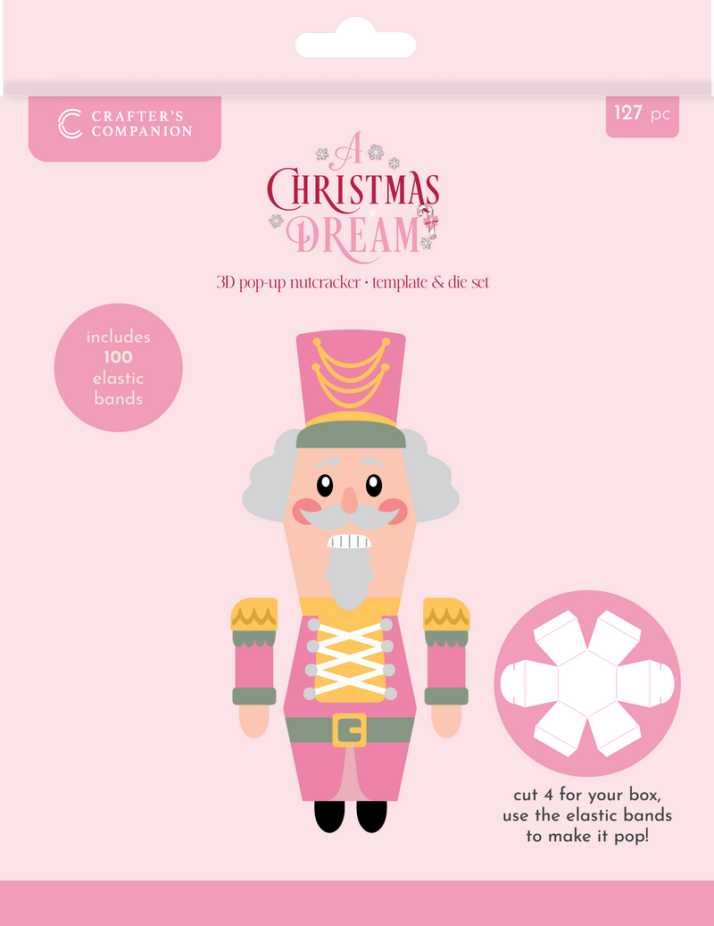 Sara Signature A Christmas Dream Die and Stencil - 3D Pop-Up Nutcracker-1