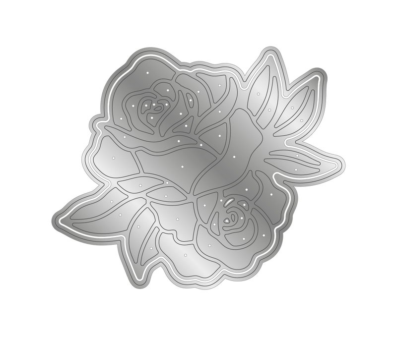Sara Signature Thorn & Bloom Metal Die - Statement Rose-2