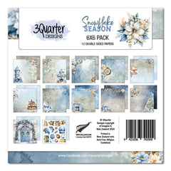 3Quarter Designs Snowflake Season 6x6 Paper Pack-1