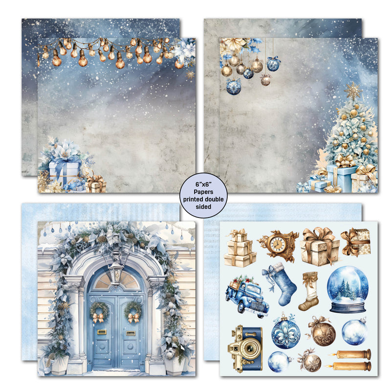3Quarter Designs Snowflake Season 6x6 Paper Pack-4