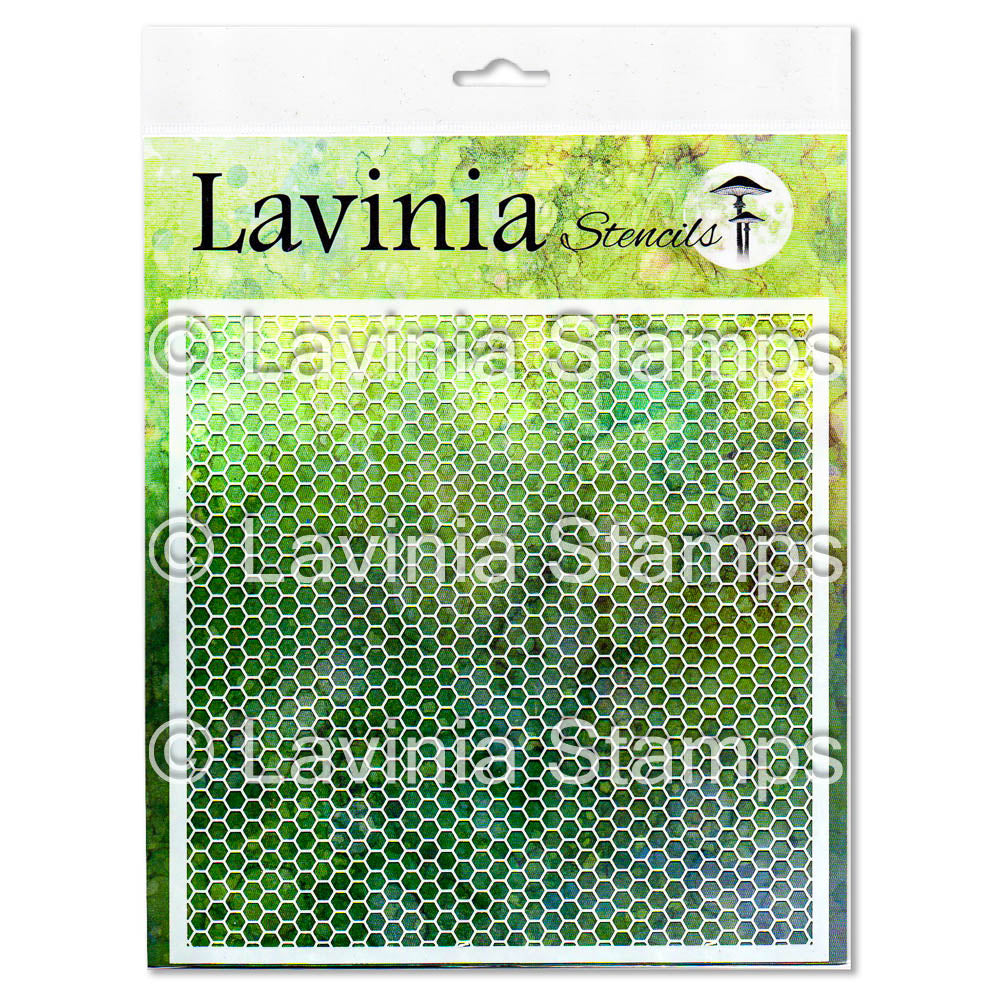 Lavinia Stencil - Honeycomb-1