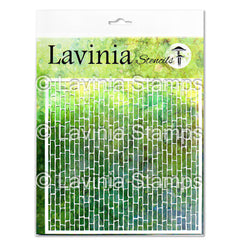 Lavinia Stencil - Red Brick-1
