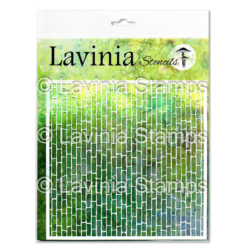 Lavinia Stencil - Red Brick-1