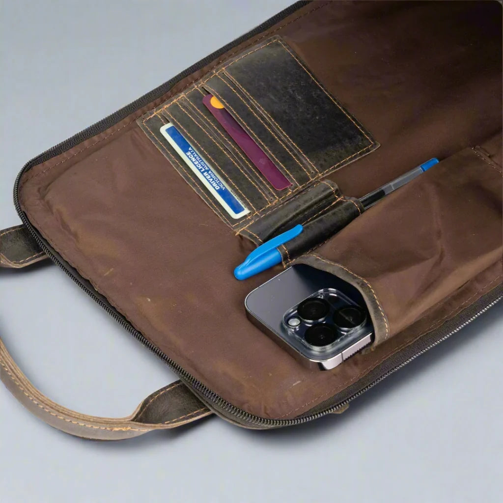 Greenwood Leather Backpack with Reinforced Laptop and Tablet Compartments-13