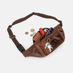 Greenwood Leather Waist Bag-3