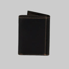 Greenwood Leather Men’s Tri-Fold RFID Wallet-2