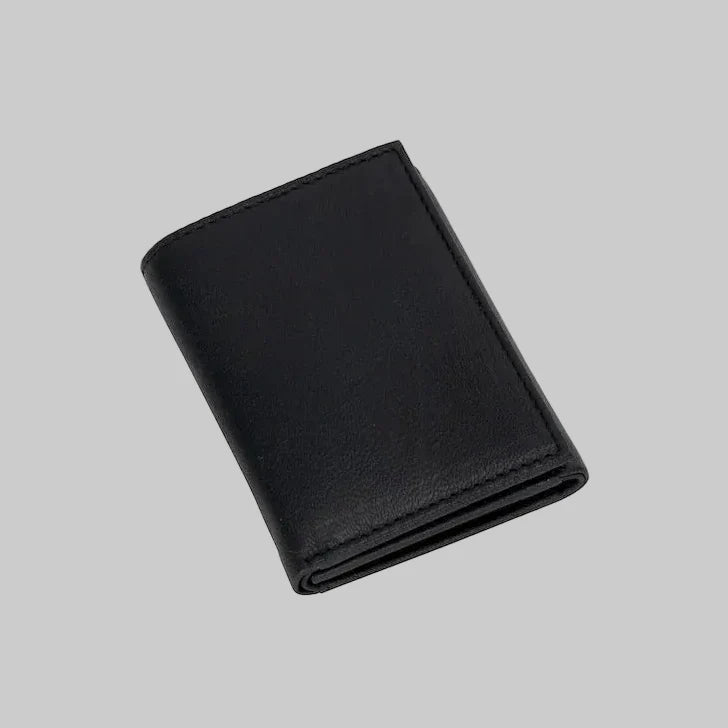 Greenwood Leather Men’s Tri-Fold RFID Wallet-10