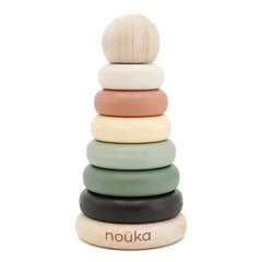 Noüka Wood and Silicone Stacker-Storm Tower-1